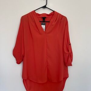 Women's Red Blouse